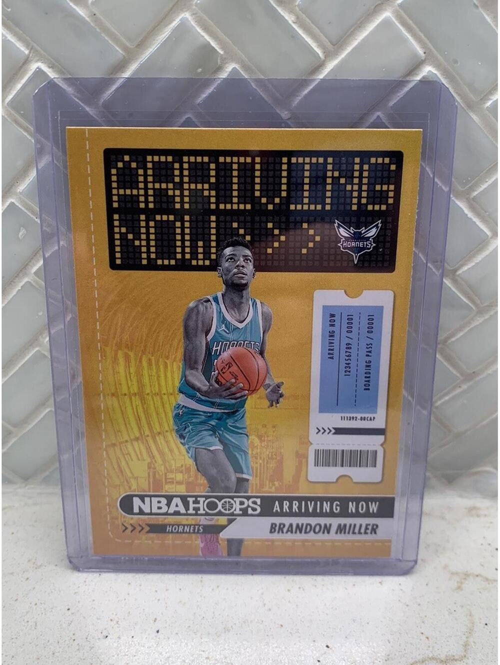 2023 Rookie Brandon Miller Arriving Now NBA Hoops Card No. 1